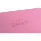 Килимок (мат) для фітнесу та йоги Queenfit Premium TPE 0,5см рожевий