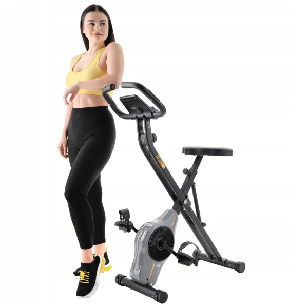 Велотренажер Trex Sport TX-340XB BRIZ магнітний сірий