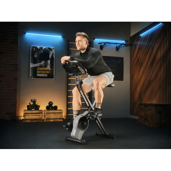Велотренажер Trex Sport TX-340XB BRIZ магнітний сірий