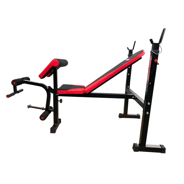 Скамья для жима York Fitness ASPIRE 320 со стойкой для штанги и партой Скотта