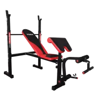 Лавка для жиму York Fitness ASPIRE 320 з стійкою для штанги та партою Скотта