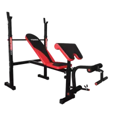 Скамья для жима York Fitness ASPIRE 320 со стойкой для штанги и партой Скотта