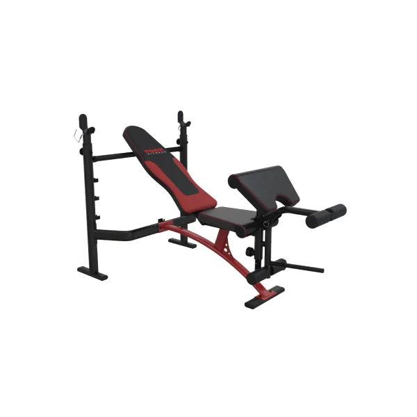 Скамья для жима York Fitness Delta Pro 1000 со стойкой для штанги и партой Скотта