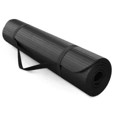 Коврик для йоги Trex Sport TX-019NGM NBR 1см 190х80 черный