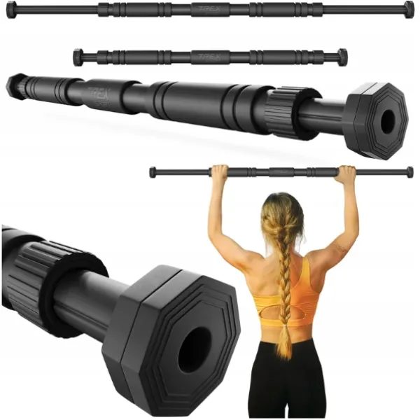 Регулируемый турник Trex Sport TX-010PB 60-100см черный