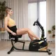 Горизонтальный велотренажер Hop-Sport HS-045L Volt магнитный золотистый