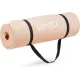 Коврик (мат) для фитнеса и йоги Gymtek NBR 1,5см персиковый