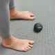 Масажний м'яч Gymtek 63 мм силіконовий чорний