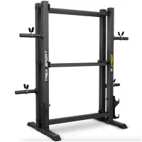Стійка 3-рівнева для гантелей, грифів та гирь Trex Sport TX-075DR