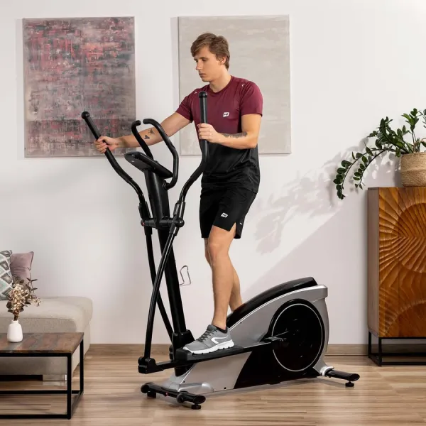 Орбітрек Hop-Sport HS-060C Blaze чорно-срібний iConsole+