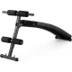 Похила лава для тренувань преса Gymtek XL200 з еспандерами для дому