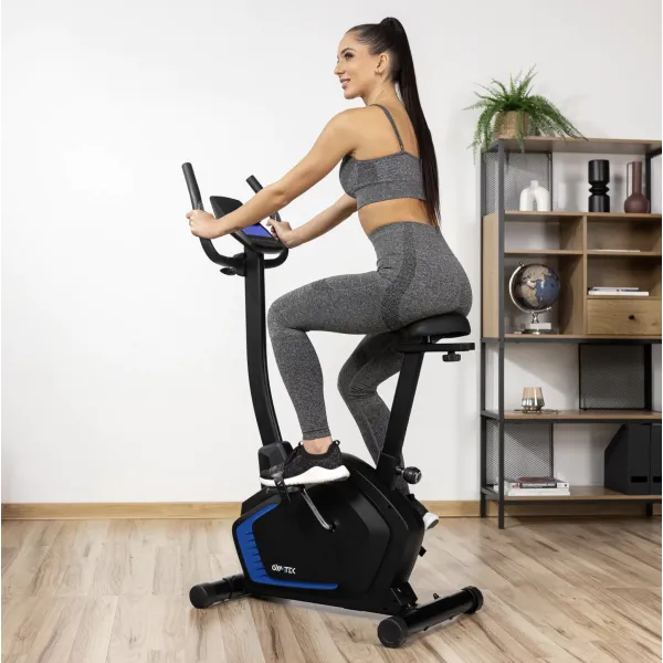 Велотренажер Gymtek XB1800 електромагнітний синій