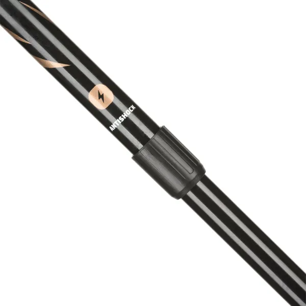 Трекінгові палки Outtec алюмінієві 3-х секційні 65-135см Anti-shock