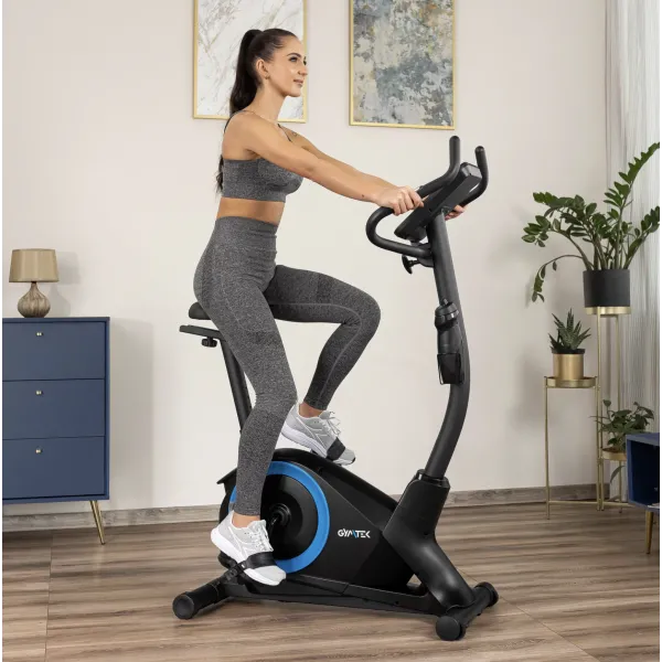 Велотренажер Gymtek XB3000 електромагнітний синій