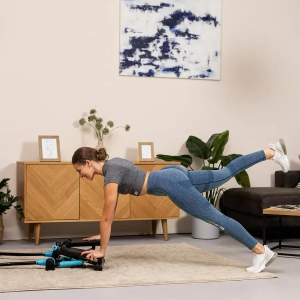 Степпер Hop-Sport HS-045S Slim голубой