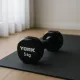 Гантелі для фітнесу вінілові круглі York Fitness 2х5кг чорний