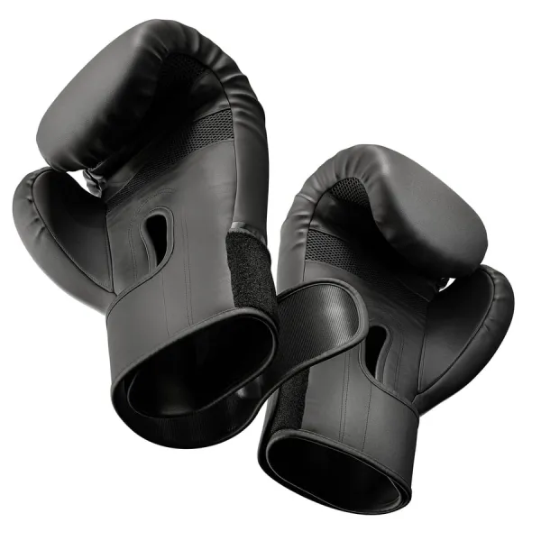Боксерские перчатки Hop-Sport HS-BG12 12oz черные