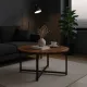 Журнальний столик Leobert Fleksi круглий в стилі Loft