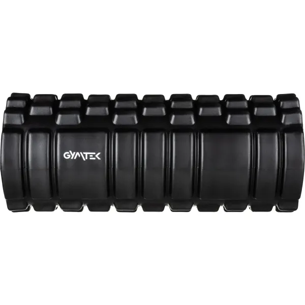 Масажний ролик Gymtek для йоги та фітнесу EVA 33*14см чорний
