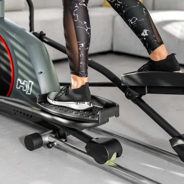 Орбітрек електромагнітний Hop-Sport HS-095CF Prizm сірий