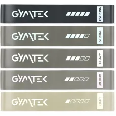 Набір резинок для фітнесу Gymtek 0,5-30кг сірий
