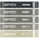 Набір резинок для фітнесу Gymtek 0,5-30кг сірий