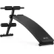 Похила лава для тренувань преса Gymtek XL200 з еспандерами для дому