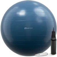 Фітбол Hop-Sport 85см морський темний + насос