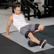 Масажний ролик Gymtek для йоги та фітнесу EPP 30*15см чорно-синій