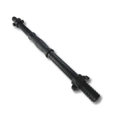 Гриф гантельный Trex Sport TX 51см (25мм) из пласт. гайками черный