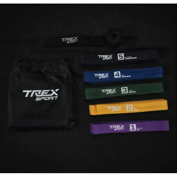 Набір резинок для фітнесу Trex Sport TX-005PBA 5в1 set A