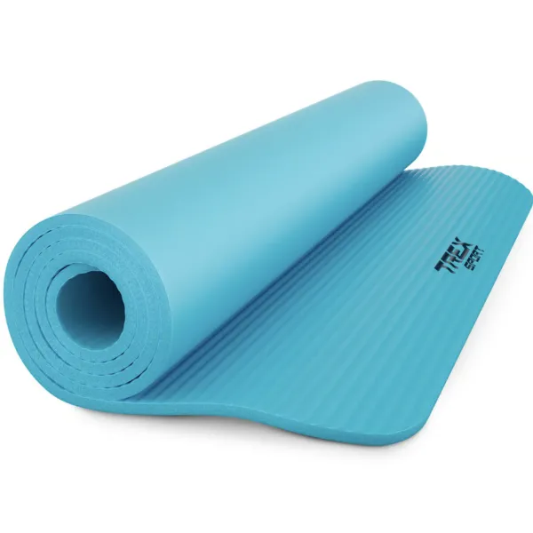 Коврик для йоги Trex Sport TX-019NGM NBR 1см 190х80 голубой