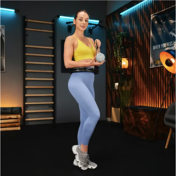 Хулахуп Trex Sport TX-010CHH масажний з обважнювачем чорний