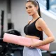 Коврик (мат) для фитнеса и йоги Gymtek 0,5см розовый