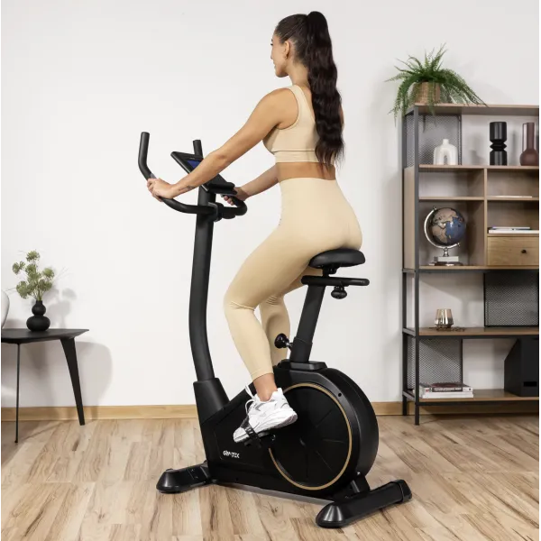 Велотренажер Gymtek XB2500 електромагнітний золотистий