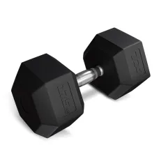Гантеля шестигранная прорезиненная TX-175RD Trex Sport 17,5кг