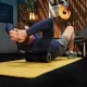 Набір масажерів Trex Sport TX-035EPS 3в1 для йоги та фітнесу чорний