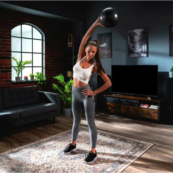 Фитбол Hop-Sport 25см черный