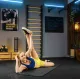 Коврик для йоги Trex Sport TX-018NGM NBR 1см 180х60 черный