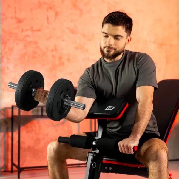 Гантеля композитна Hop-Sport 20кг