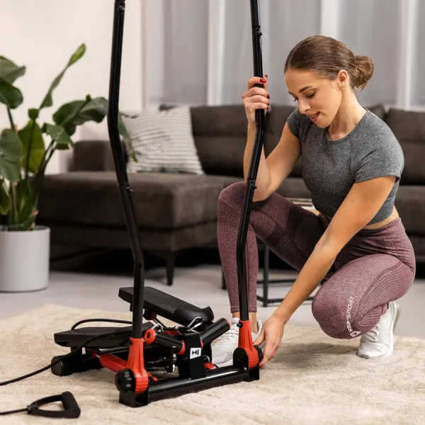 Степпер Hop-Sport HS-045S Slim красный