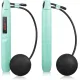 Розумна скакалка Gymtek Smart з дисплеєм і Bluetooth бірюзова