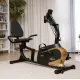Горизонтальный велотренажер Hop-Sport HS-045L Volt магнитный золотистый