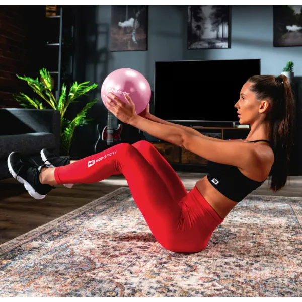Фітбол Hop-Sport 25см рожевий