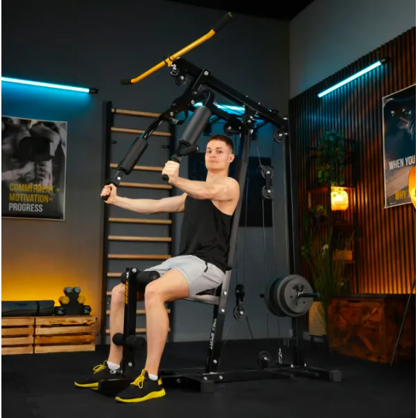Силовая фитнес станция Trex Sport TX-450HG с верхней и нижней тягой