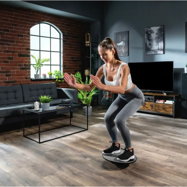 Диск балансувальний Hop-Sport 40см сірий