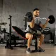 Лавка тренувальна Hop-Sport HS-1075 Pro із партою Скотта