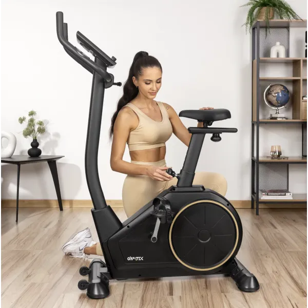 Велотренажер Gymtek XB2500 електромагнітний золотистий