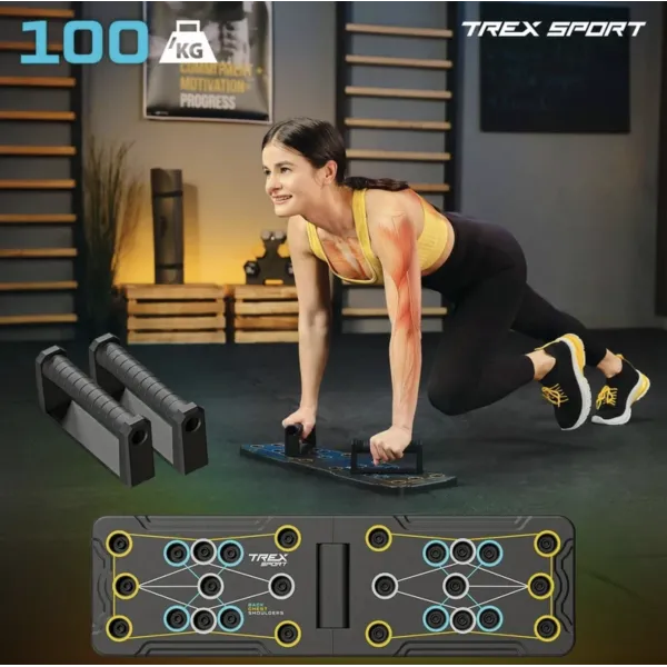 Дошка для віджимань Trex Sport TX-010PUB 12в1