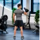 Гиря вінілова Gymtek 10кг чорний